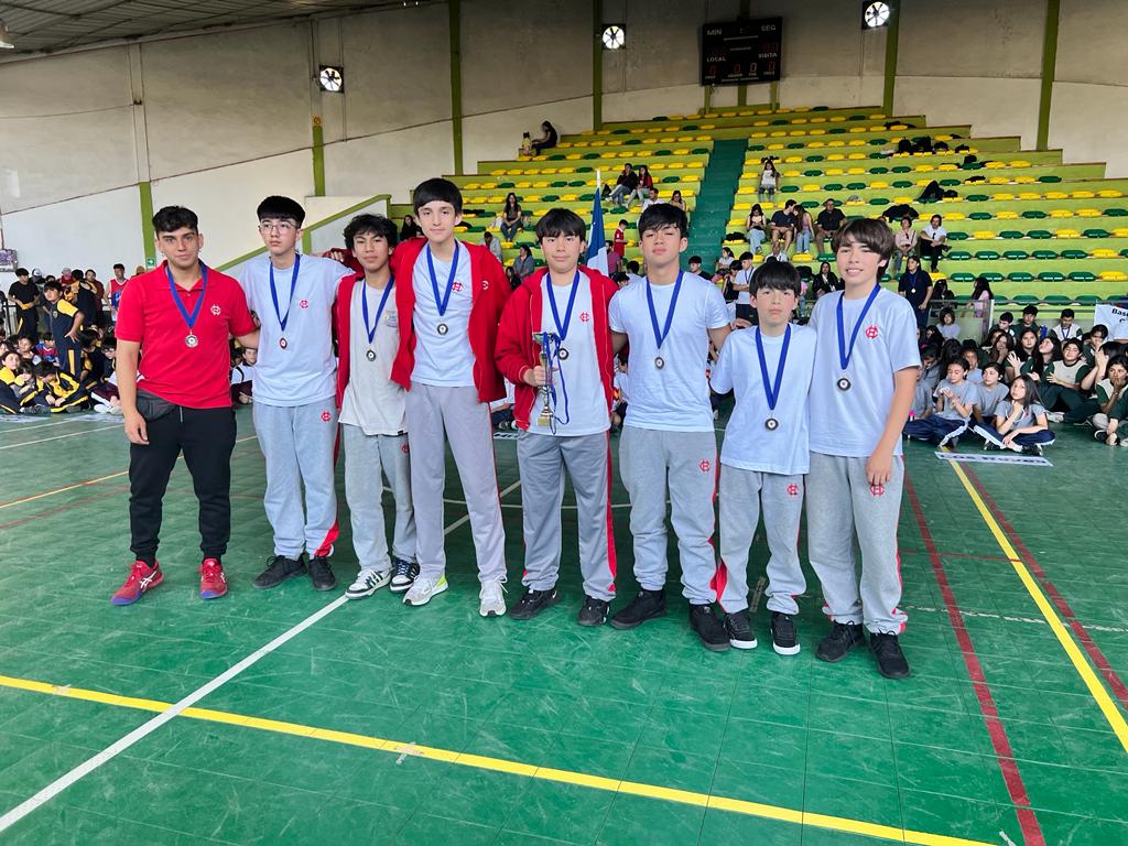 Premiación de la Liga Escolar de básquetbol 2023